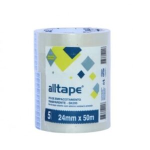 FITA ADESIVA 24X50 TRANSP ALLTAPE
