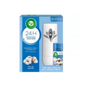 PURIFICADOR SPRAY PAREDE AUTOM AIRWICK C/ REFIL FLOR ALGODAO 250M