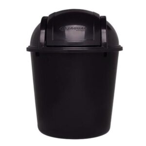 CESTO PLAST LIXO BASC 5,50 LTS JAGUAR PRETO