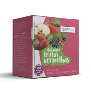 CHA TCHAFINO FRUTAS VERMELHAS C/10 UN