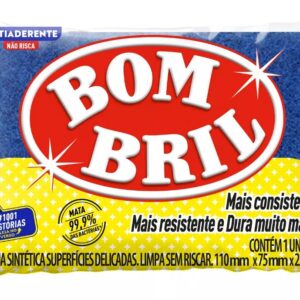 ESPONJA BOMBRIL AZUL ANTIADERENTES NAO RISCA