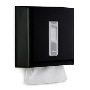 SUPORTE P/PAPEL TOALHA 2 E 3 DOBRAS PRETO NOBRE STREET