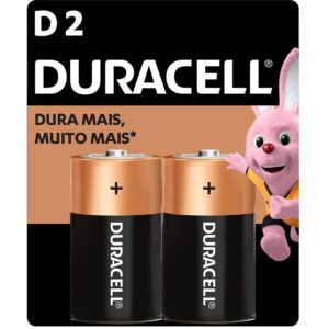 PILHA GRANDE ALC D DURACELL C/2 UN