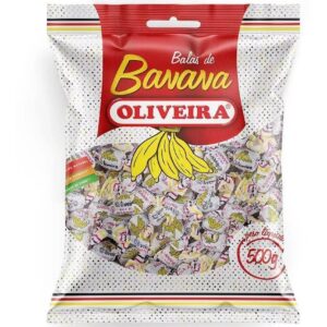 BALA PCT 500 GRS BANANA OLIVEIRA