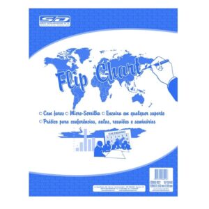 PAPEL FLIP CHART SAO DOMINGOS 63X85 56GR C/50 FLS