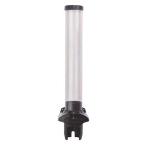 SUPORTE POUPA COPOS 150/180/200ML PRETO BELLPLUS