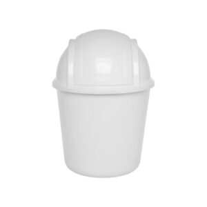 CESTO PLAST LIXO BASC 5,50 LTS JAGUAR BRANCO