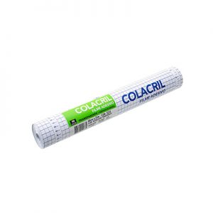 PAPEL CONTACT COLACRIL 45CMX25 MT TRANSP.