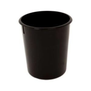 CESTO LIXO REDONDO MENNO PLAST 10 LTS PRETO