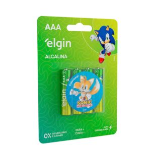 PILHA PALITO AAA ALC ELGIN C/4 UN