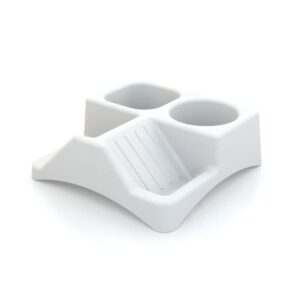 PORTA ESPONJA SABAO E DETERGENTE UTILITY BRANCO