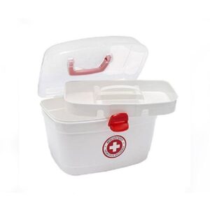 CAIXA PRIMEIRO SOCORRO PLASTICA PEQUENO 2,80 LTS