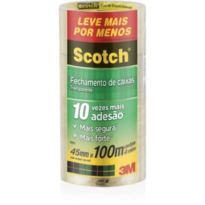 FITA ADESIVA 45X100 5802 TRANSP 3M