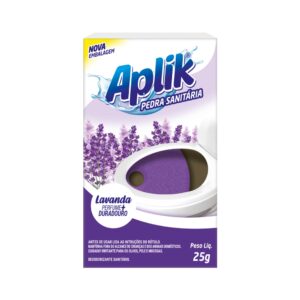 PEDRA SANITARIA APLIK 25GR LAVANDA