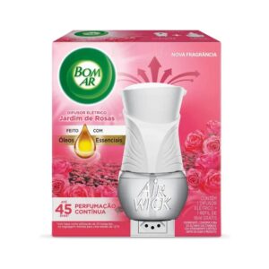 DIFUSOR ELETRICO AIRWICK BOM AR JARDIM ROSAS APARELHO + REFIL 16ML
