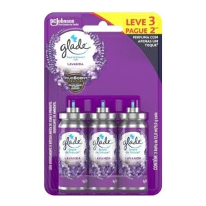 REFIL PURIF PAREDE GLADE LAVANDA 12 ML PCT C/3