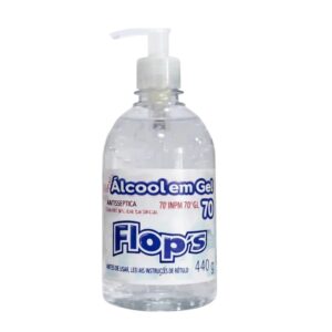 ALCOOL GEL FLOP ASSEPTIC MAOS PUMP 70INPM 440GR