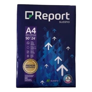 PAPEL A-4 BRANCO REPORT 210X297 90GR C/500