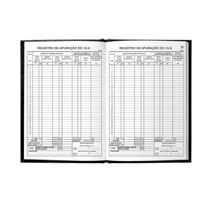 LIVRO REGISTRO ISSQN 25 FLS