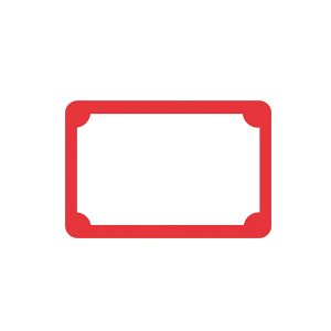 ETIQ C/ TARJA A-4 24X12MM C/250 UN