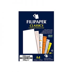 PAPEL FILIPAPER VERGE 180GR C/50 FLS