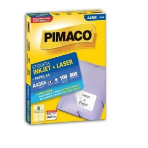 ETIQ PIMACO A4365 67,7X99 100 FLS