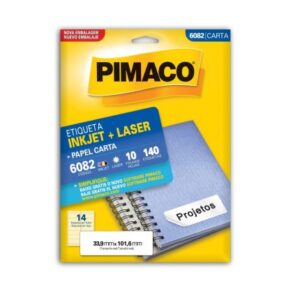 ETIQ PIMACO 6082 33,9X101,6 10 FLS