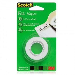 FITA MAGICA 19X20 810 3M SEM APARELHO
