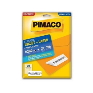 ETIQ PIMACO 6280 25,4X66,7 25 FLS