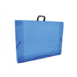 PASTA C/ELAST PLAST A-3 COM ALCA  AZUL DAC