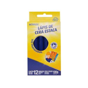 GIZ CERA ESTACA ACRILEX AZL C/12
