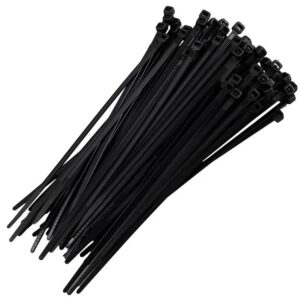 ABRACADEIRA NYLON F7010 PRETA 10CM 10,8X2,5 PCT C/100