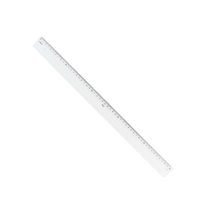 REGUA ACRILICA 50 CM TRIDENT