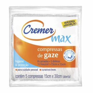 COMPRESSA DE GAZES C/5 UN