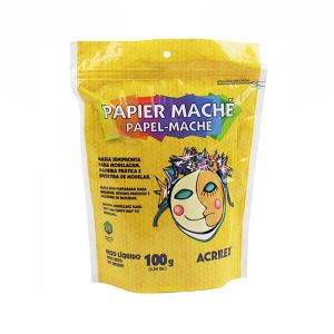PAPEL MACHE ACRILEX 100 GRS