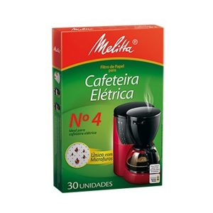 FILTRO P/CAFETEIRA ELETRICA N.4 MELITTA