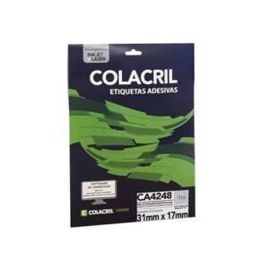 ETIQ LASER COLACRIL C/25 FLS CA4248 31X17 - 96 P/FL