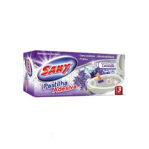 PASTILHA SANIT ADESIVA SANY LAVANDA C/3 UN