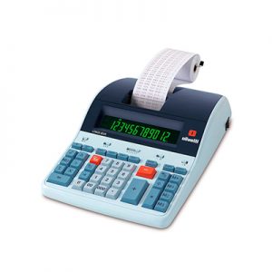 CALC MESA OLIVETTI 12DIG VISOR LCD LOGOS 802B BI-VOLT