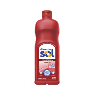 CERA LIQ GIRANDO SOL 750 ML VERMELHA