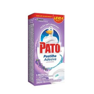 PASTILHA SANIT ADESIVA PATO PURIFIC LAVANDA C/3 UN
