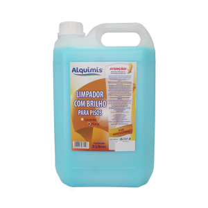 LIMPADOR COM BRILHO PARA PISO ALQUIMIS FLORAL 05 LTS