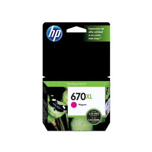 CZ119AB CARTUCHO HP ORIG 670XL 8ML MAGENTA