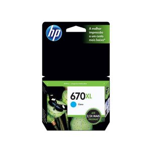 CZ118AB CARTUCHO HP ORIG 670XL 7,5ML CYAN