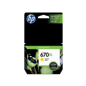 CZ120AB CARTUCHO HP ORIG 670XL 9ML YELLOW