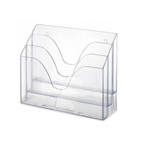 ORGANIZADOR ESCRITORIO TRIPLO HORIZONTAL WALLEU