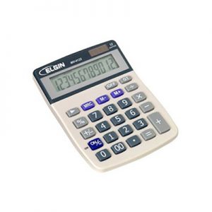 CALC MESA ELGIN 12DIG MV-4122 SOLAR E BAT