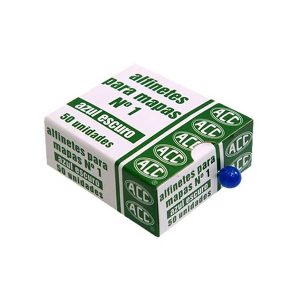ALFINETE COLORIDO MAPA 1 ACC AZUL ESCURO C/50