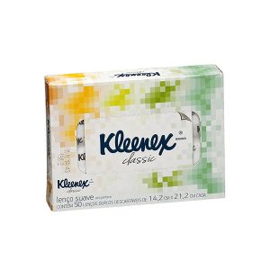 LENCO DE PAPEL KLEENEX CLASSIC C/50 UN