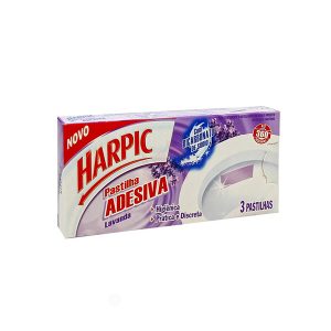 PASTILHA SANIT ADESIVA HARPIC LAVANDA C/3 UN